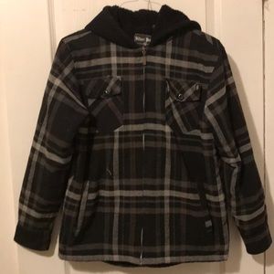 Flannel inspired jacket